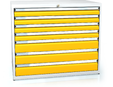 Schubladenschränke 840 x 1014 x 750 - 7x Schubladen